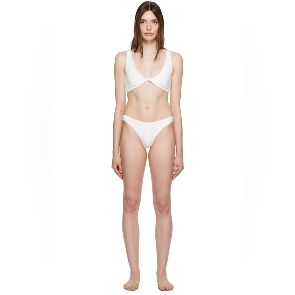 SIR. • 2-Piece Louis White Twist Bikini Set